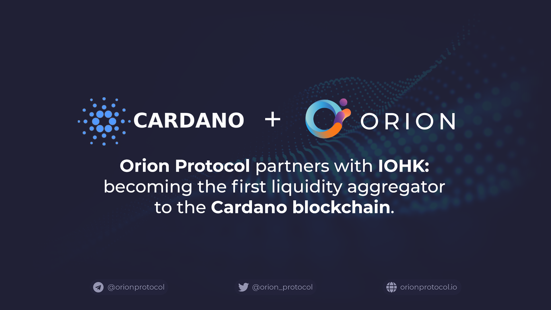 The Orion Protocol and Cardano Partnership AdaPulse